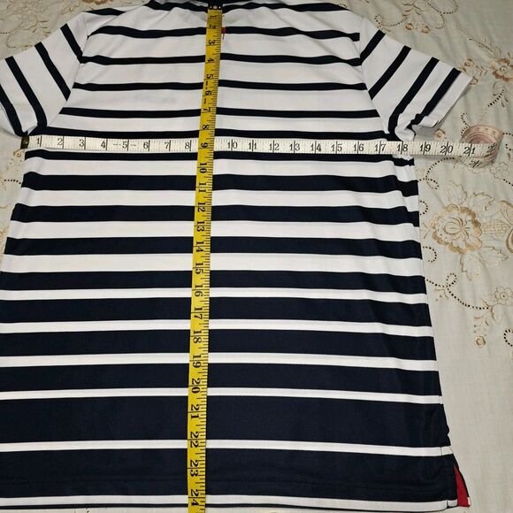 RYDER CUP 2016 HAZELTINE RALPH LAUREN POLO GOLF STRIPED SHIRT Women's Medium - Picture 7 of 8
